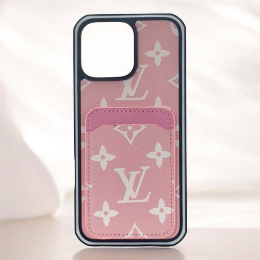 Luxe Card Holder Case - Pink Muse